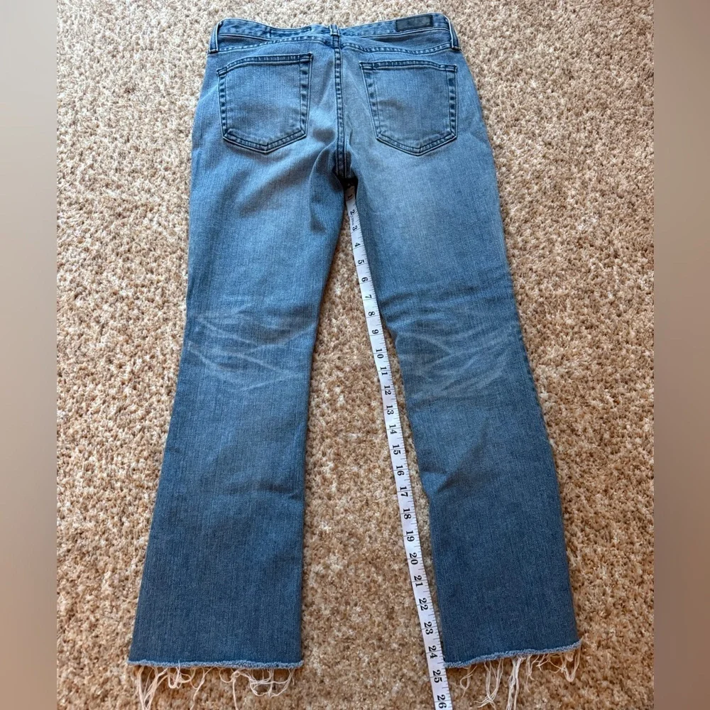 AG Adriano Goldschmied The Jodi Crop Blue Wash Size 27 - Picture 4 of 4